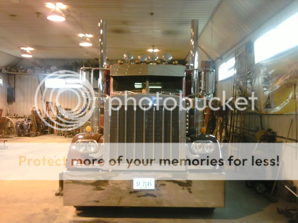 Darwin Hershbergers Peterbilt (cattle pot) Toy Farmin' LLC Presents